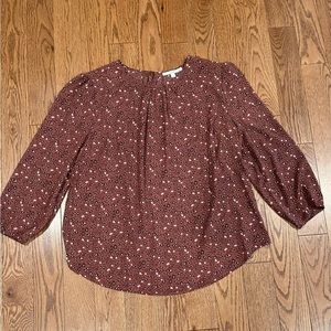 Fun 2 Fun Front Pleat Blouse